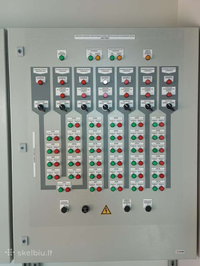 Automatikos skydų projektavimas ir surinkimas