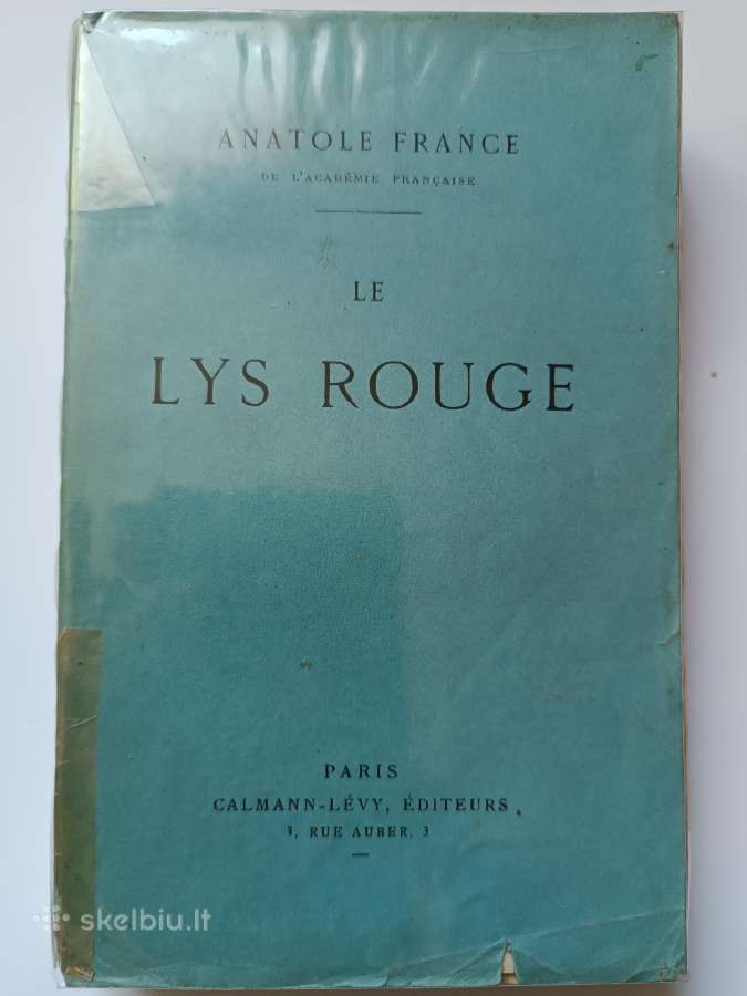 Anatole France. Thais. Le Lys Rouge (1923) - nuotraukos Nr. 2