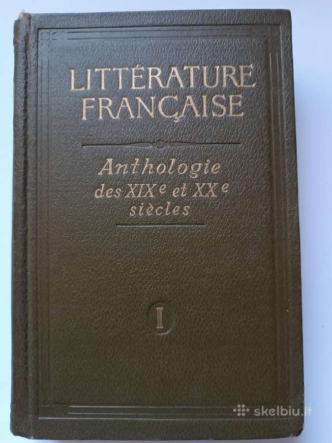 Prancūzų literatūros antologija originalo kalba