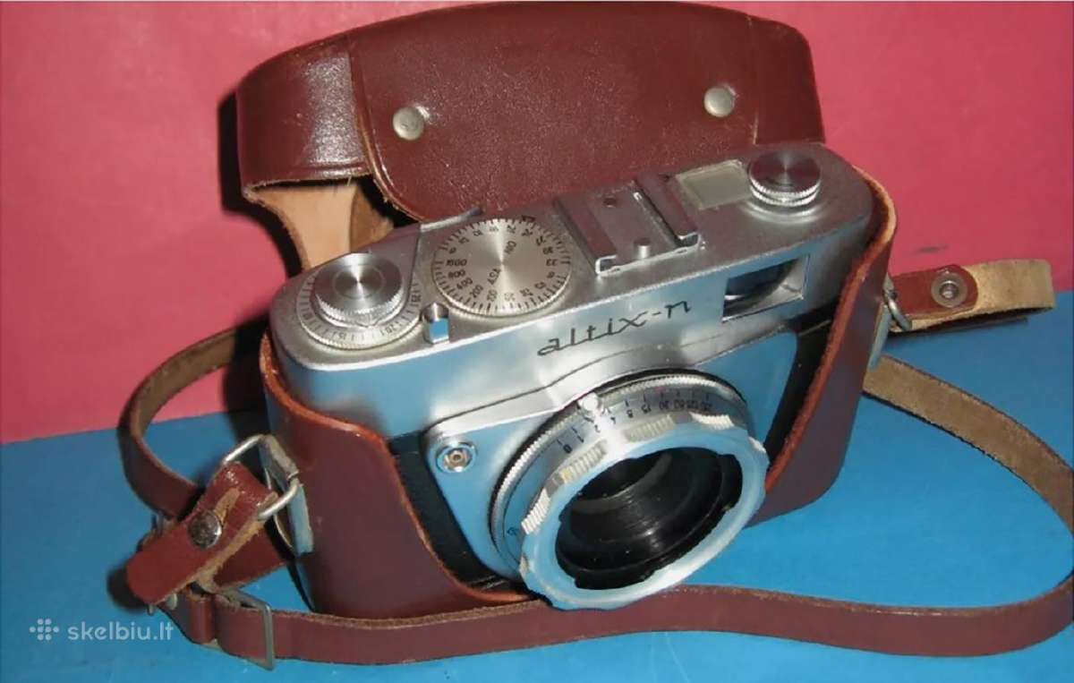 Vokiškas kolekcinis fotoaparatas Altix-n nuo 1959 - nuotraukos Nr. 2