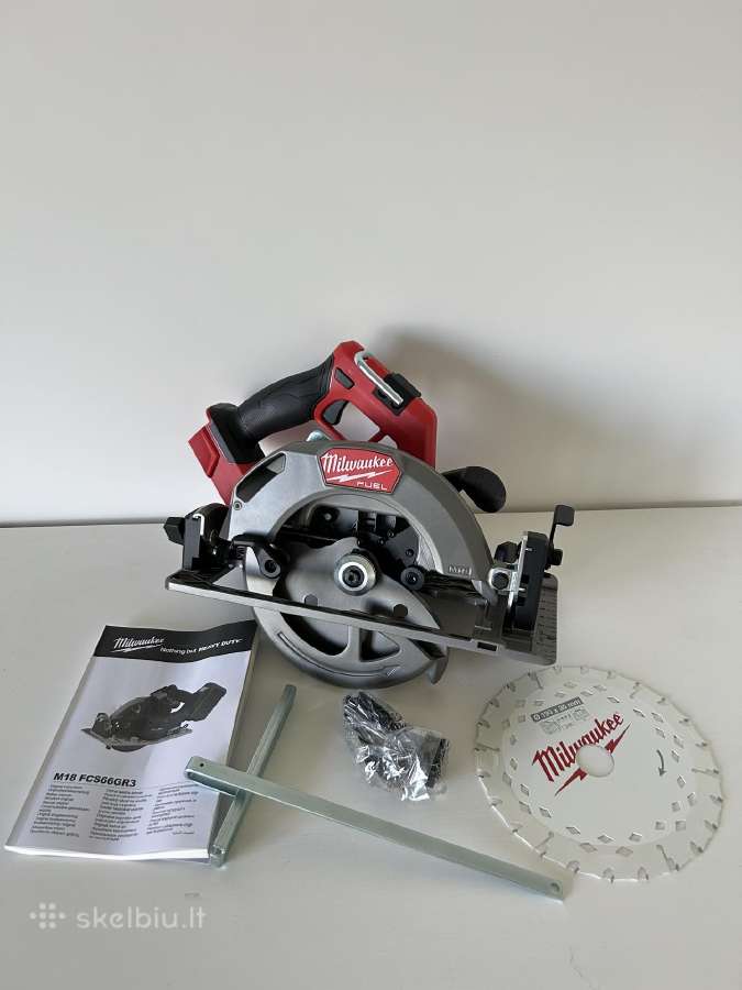 Nauji Milwaukee M18 / 18v Diskinia pjuklai medziui - nuotraukos Nr. 2