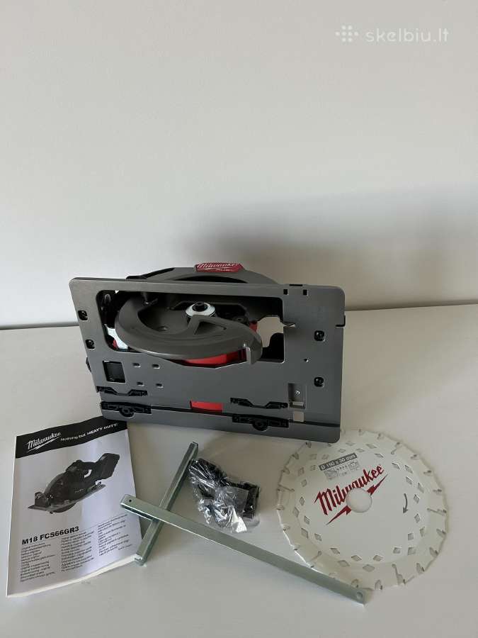 Nauji Milwaukee M18 / 18v Diskinia pjuklai medziui - nuotraukos Nr. 4