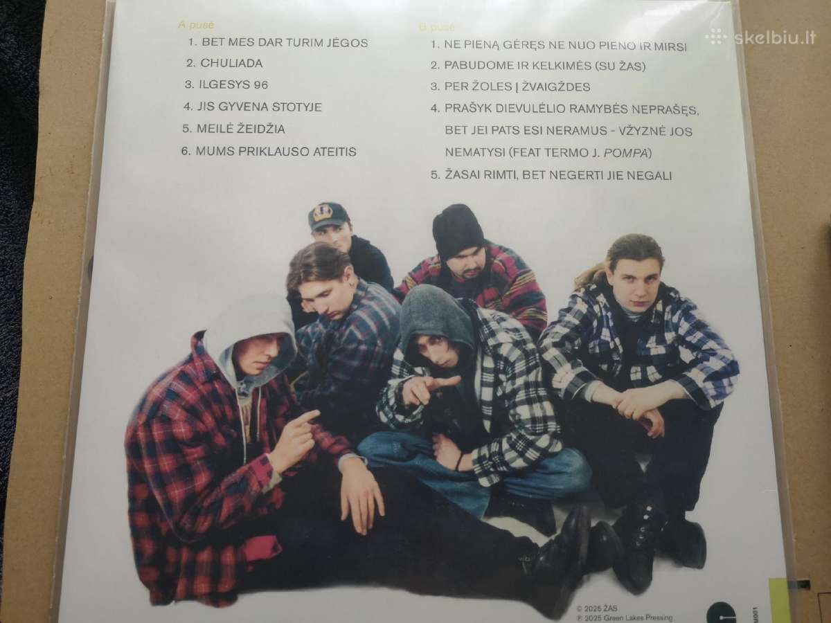 Žas Ūžas plokštelė vinyl - nuotraukos Nr. 2