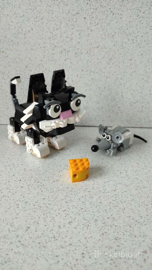 Lego Creator 31021 3in1 Katytė Zuikis Šuniukas - nuotraukos Nr. 2