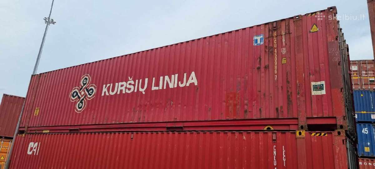 45 pėdų naudoti konteineriai - nuotraukos Nr. 3