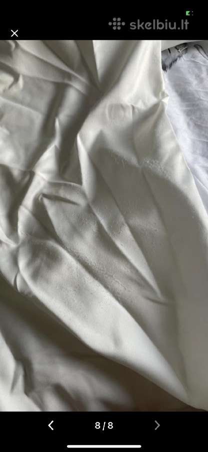 Vestuvinė mikado šilko suknelė S-XL - nuotraukos Nr. 6