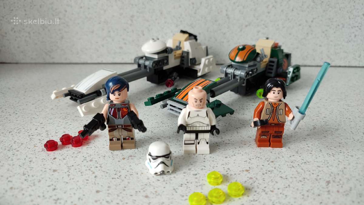 Lego Star Wars 75090 Ezra'sspeeder Bike - nuotraukos Nr. 3