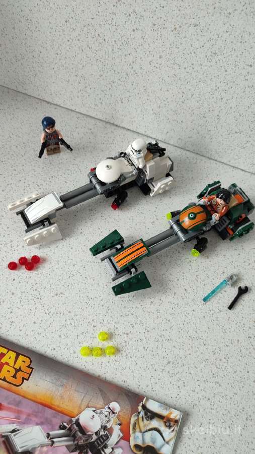 Lego Star Wars 75090 Ezra'sspeeder Bike - nuotraukos Nr. 4
