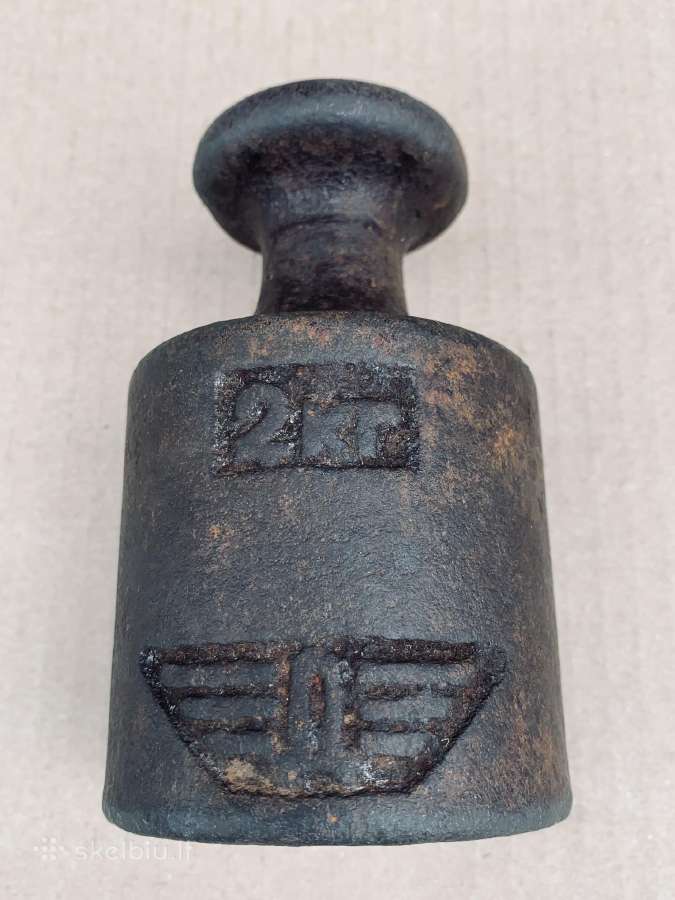 Tarybinis 2 kg svarmuo