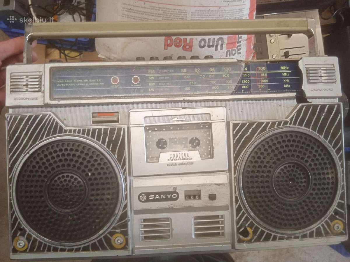 Magnetolos ir boomboxai ir pns. - nuotraukos Nr. 2