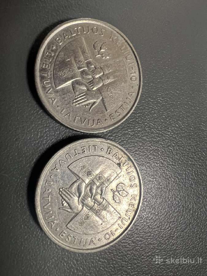 1 litas Baltijos kelias - nuotraukos Nr. 2