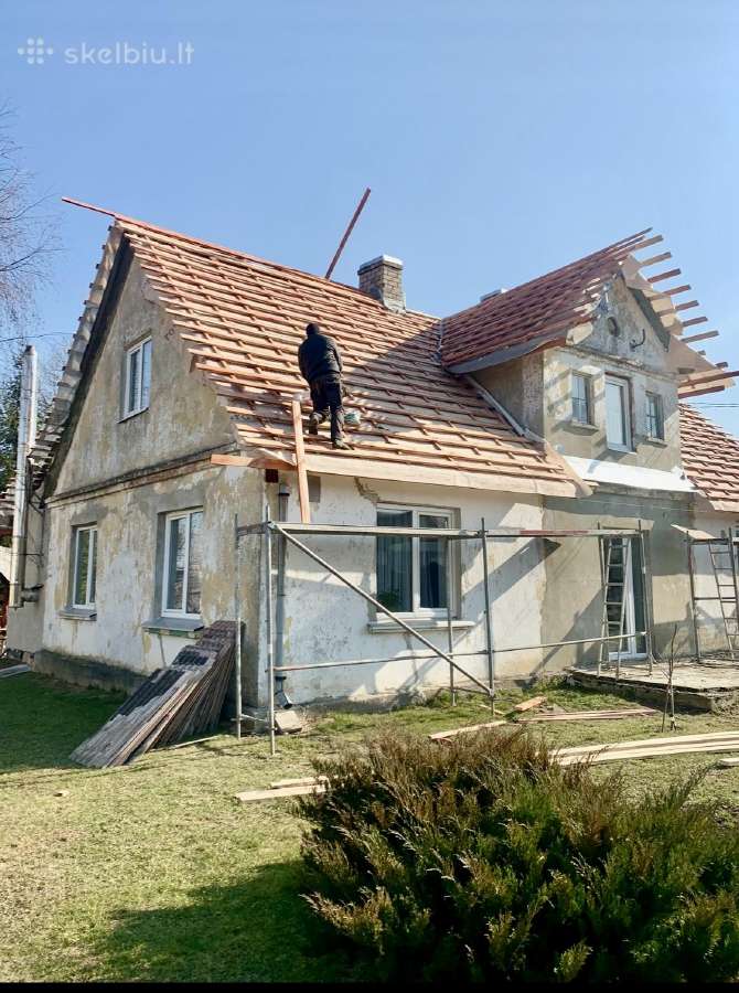 Stogu dengimas ir fasadu šiltinimas - nuotraukos Nr. 15