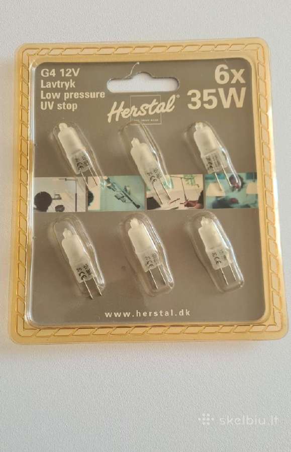 Halogenai G4 12v 6 x 35w - nuotraukos Nr. 3