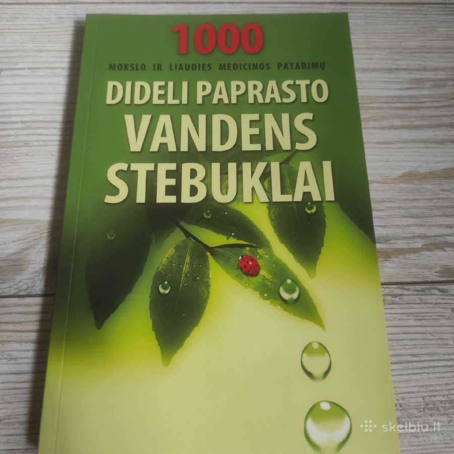 Knyga Dideli paprasto vandens stebuklai