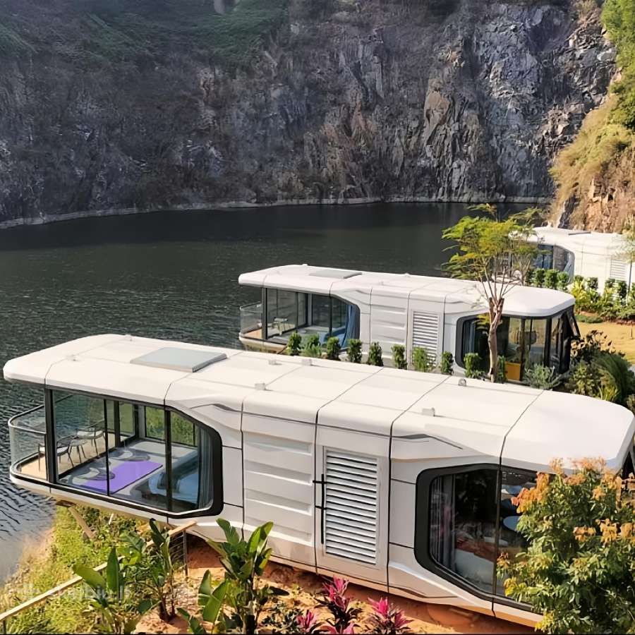 Modulinis namas, kapsulinis, ofisas, 38m² - nuotraukos Nr. 4