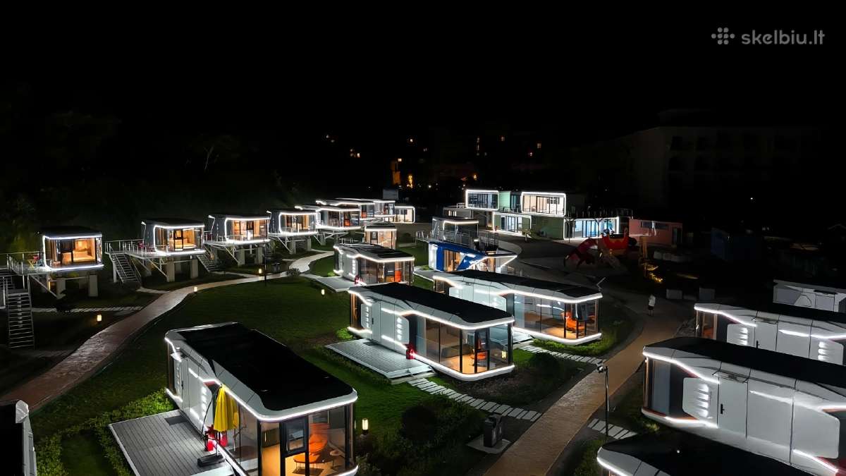 Modulinis namas, kapsulinis, ofisas, 38m² - nuotraukos Nr. 25