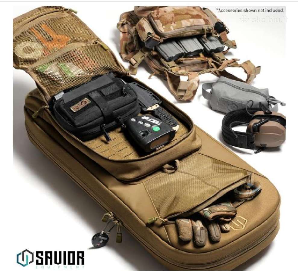 Tase Kuprine Ginklui Tactical Gun Bag Backpack - nuotraukos Nr. 3