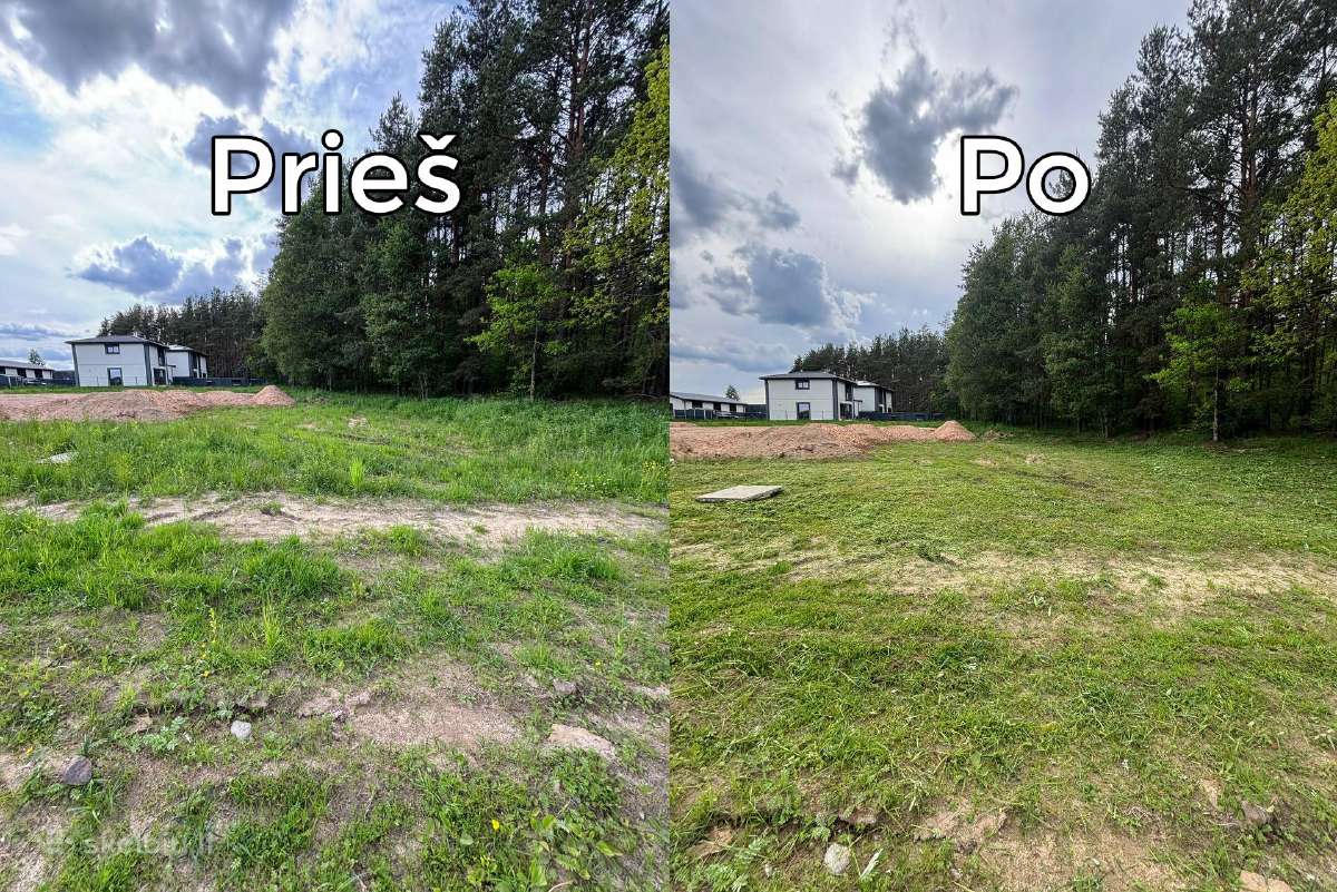 Žolės pjovimas Vilniuje ir Vilniaus rajone - nuotraukos Nr. 9
