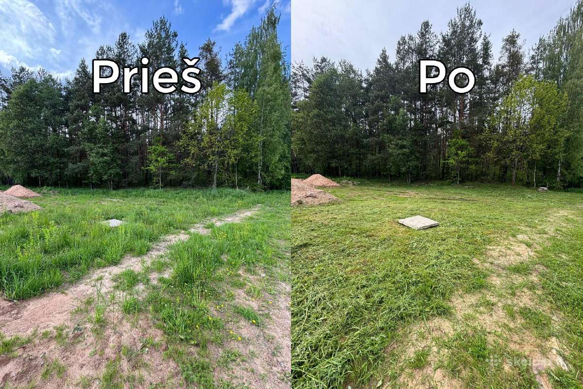 Žolės pjovimas Vilniuje ir Vilniaus rajone - nuotraukos Nr. 10