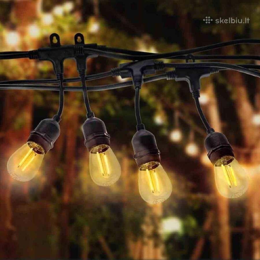 Lauko girlianda 10m 220v - nuotraukos Nr. 2