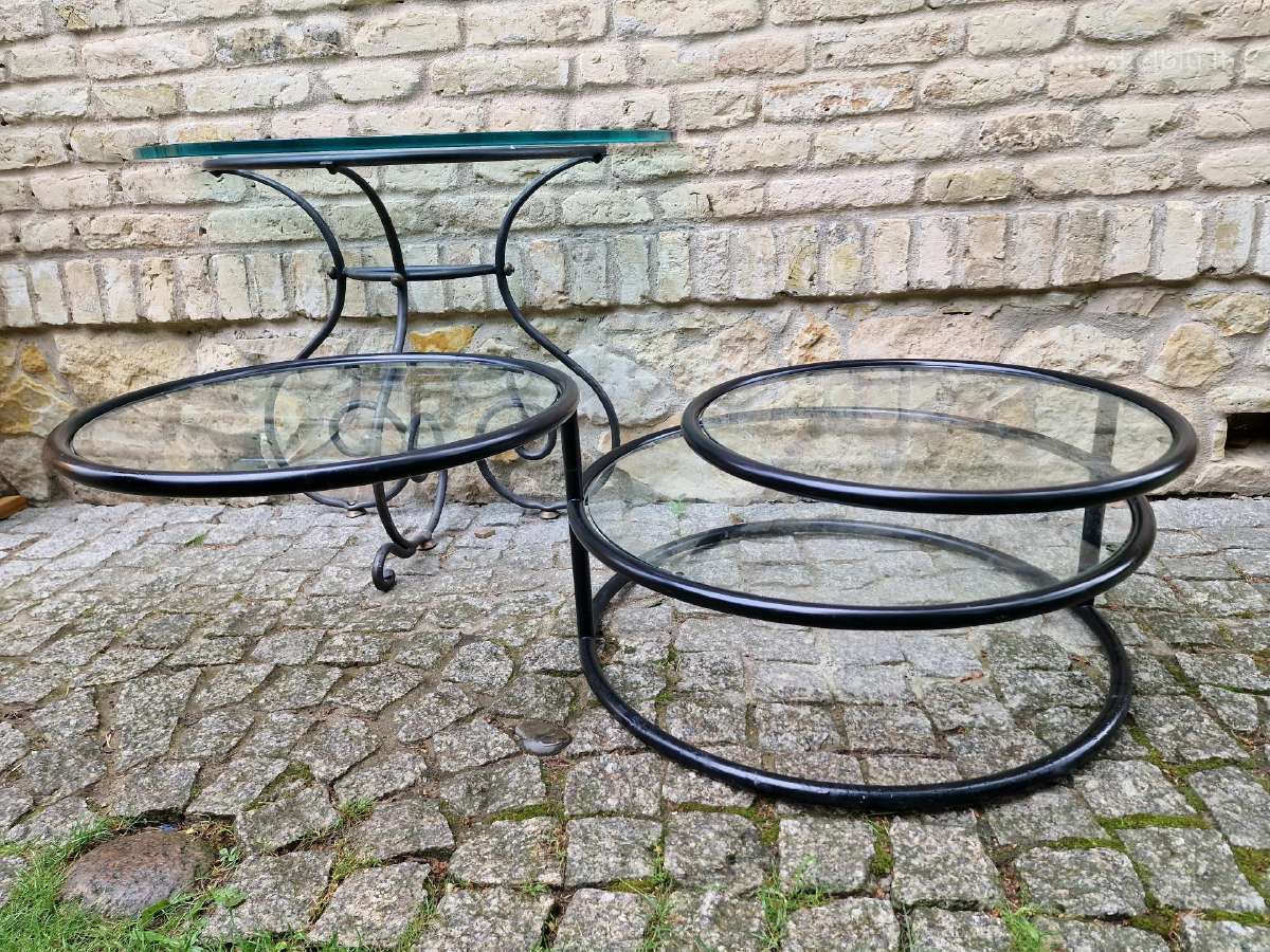 Vintažinis rankų darbo konsolinis staliukas - nuotraukos Nr. 2