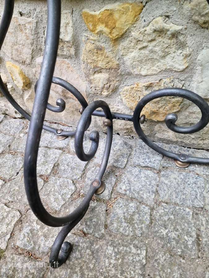 Vintažinis rankų darbo konsolinis staliukas - nuotraukos Nr. 18