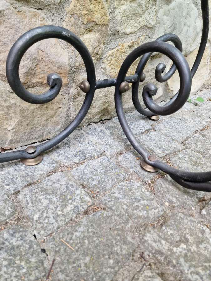 Vintažinis rankų darbo konsolinis staliukas - nuotraukos Nr. 19