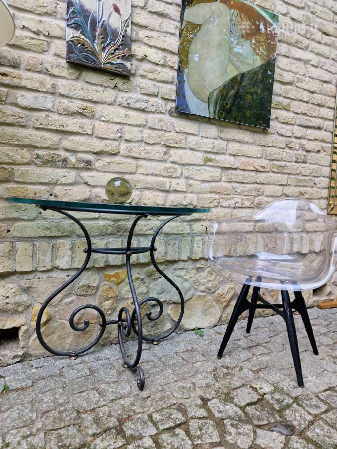 Vintažinis rankų darbo konsolinis staliukas - nuotraukos Nr. 27