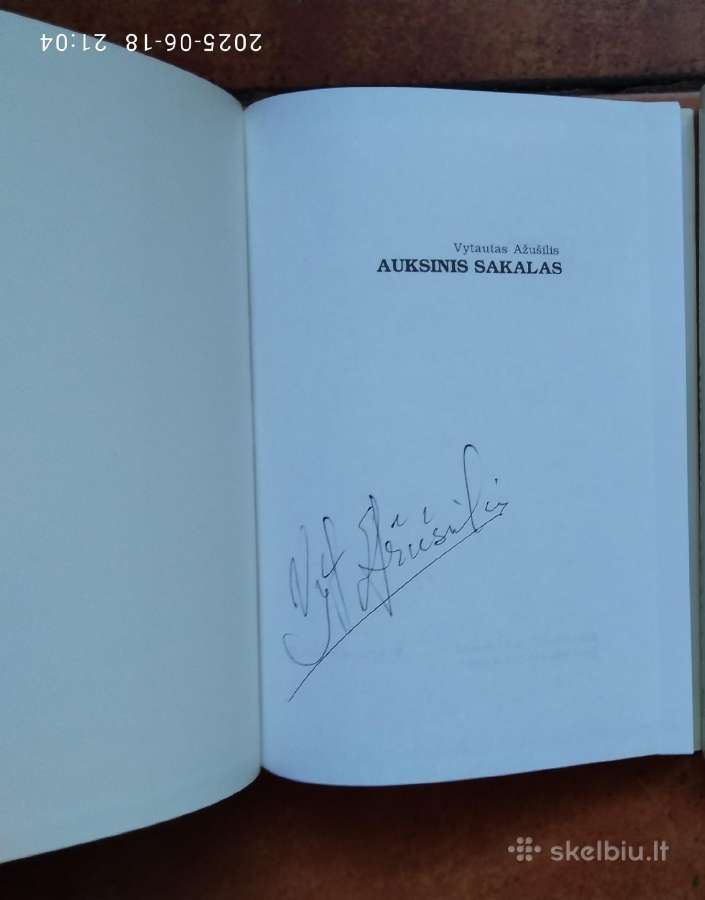 Vytautas Ažušilis "Auksinis Sakalas" 2001-2002 m. - nuotraukos Nr. 6