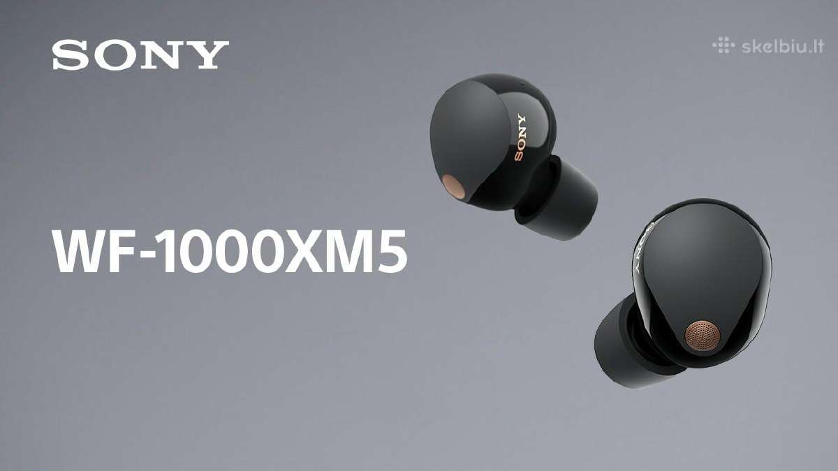 Sony Wh-1000xm5 naujos su garantija ausines - nuotraukos Nr. 4