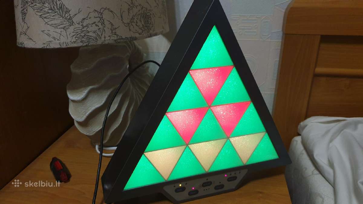 LED trikampio formos kaleidoskopas - nuotraukos Nr. 5