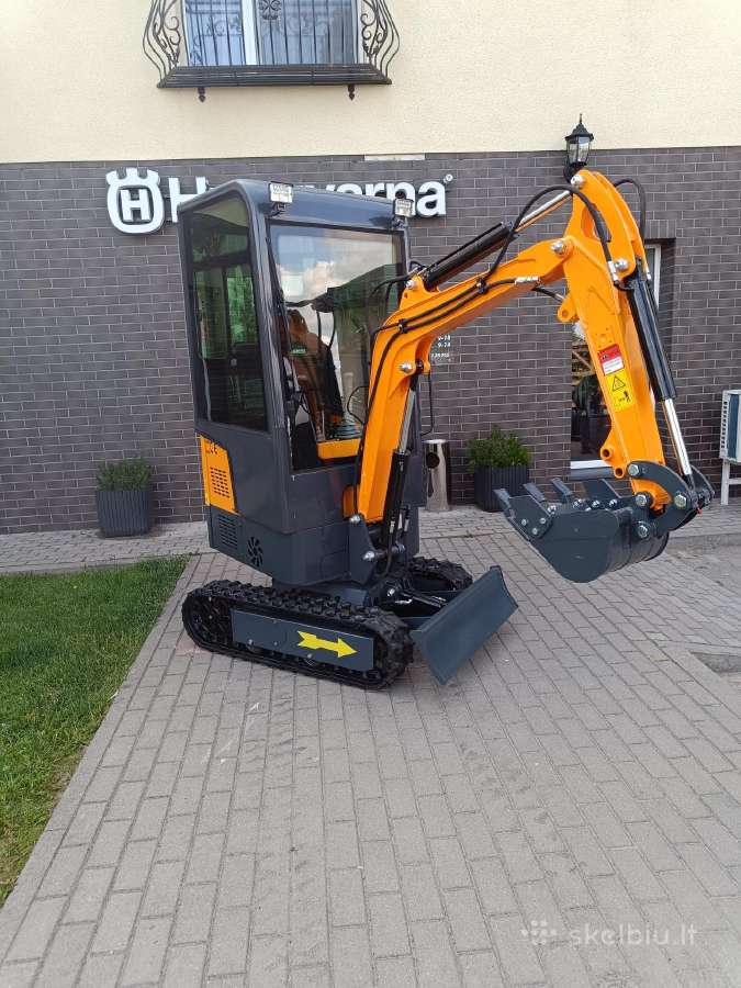 Mini Ekskavatoriai Enzo super kaina! Tik nuo 3999 - nuotraukos Nr. 14