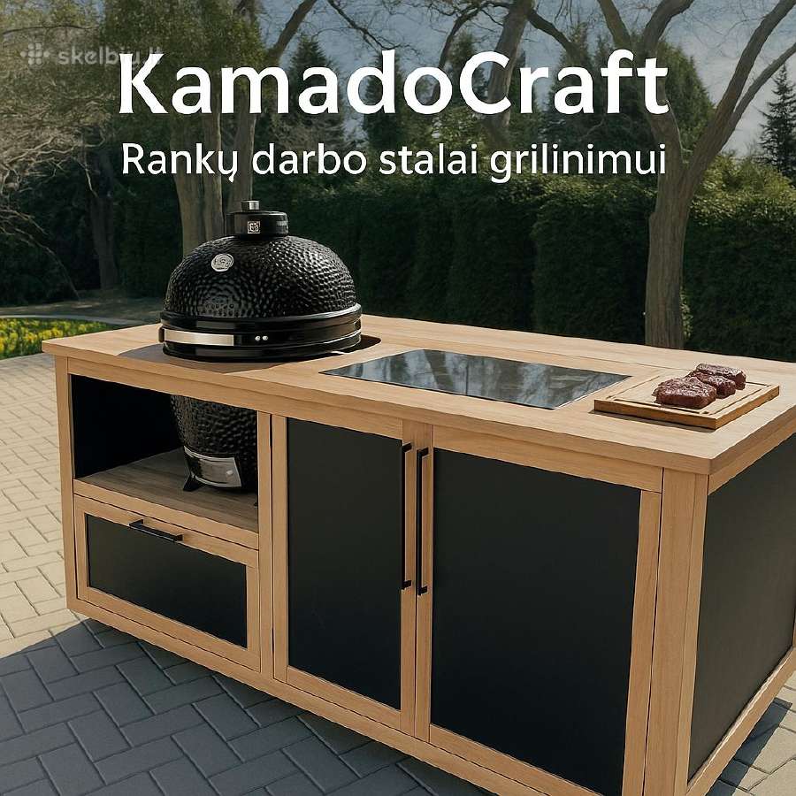 Kamado bono Bbq stalai