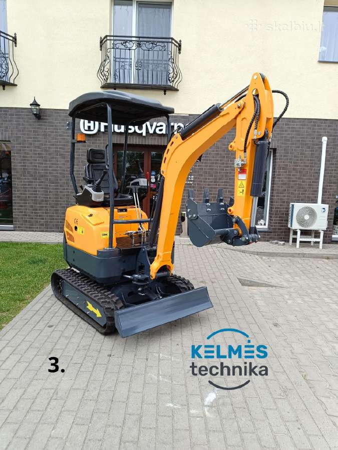 Mini Ekskavatoriai Enzo super kaina! Tik nuo 3999 - nuotraukos Nr. 21