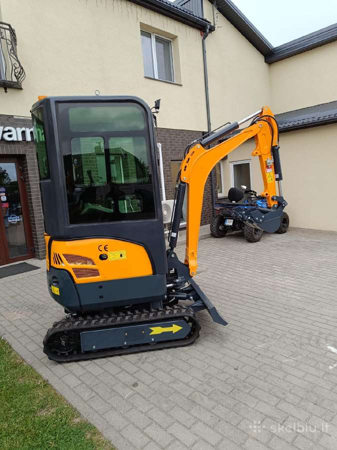 Mini Ekskavatoriai Enzo super kaina! Tik nuo 3999 - nuotraukos Nr. 30