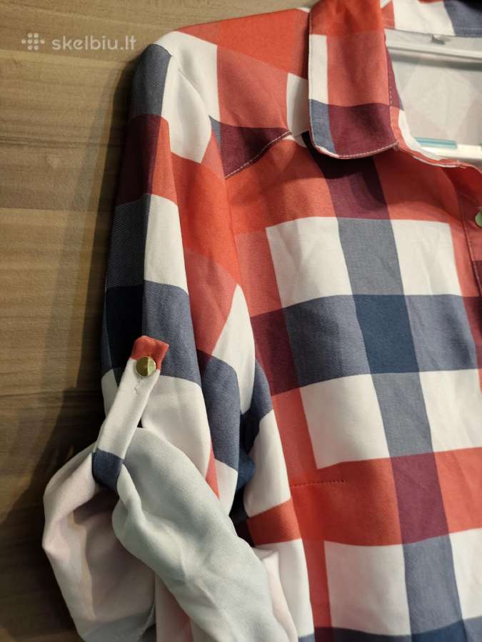 Languoti marškinėliai 3/4 rankovėmis 46 dydis - nuotraukos Nr. 3