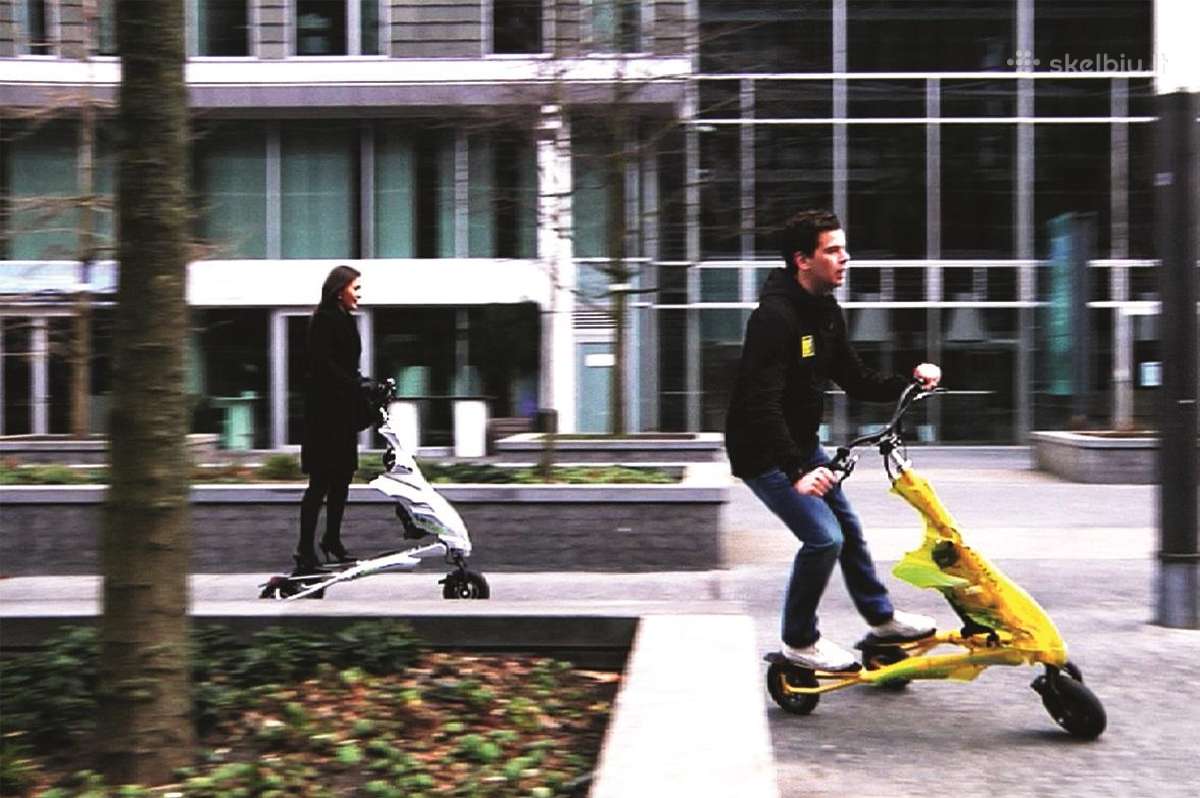 Elektrinis triratis Trikke