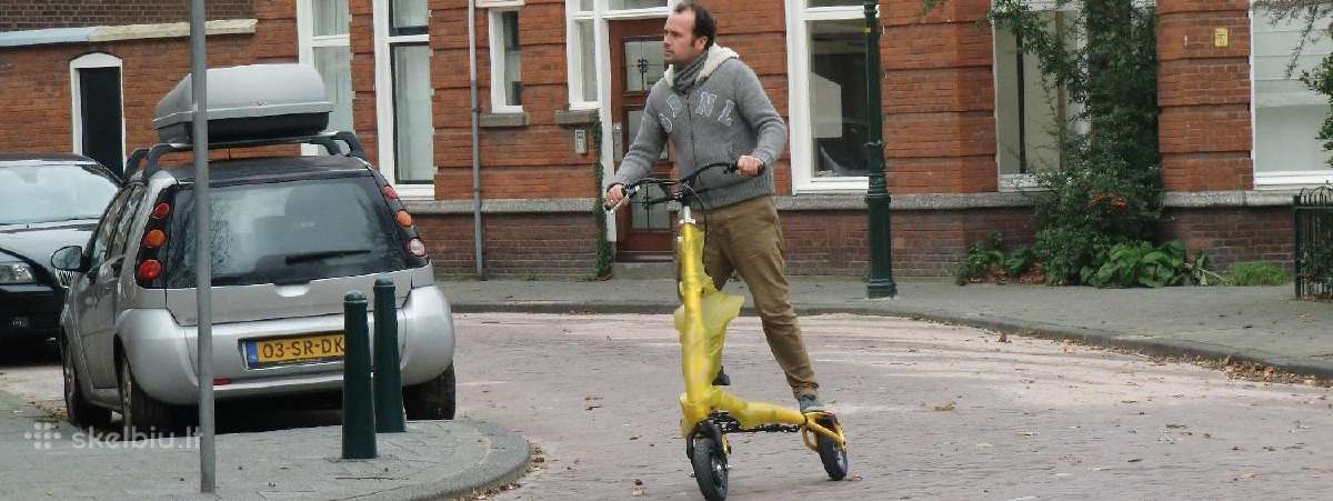 Elektrinis triratis Trikke - nuotraukos Nr. 3