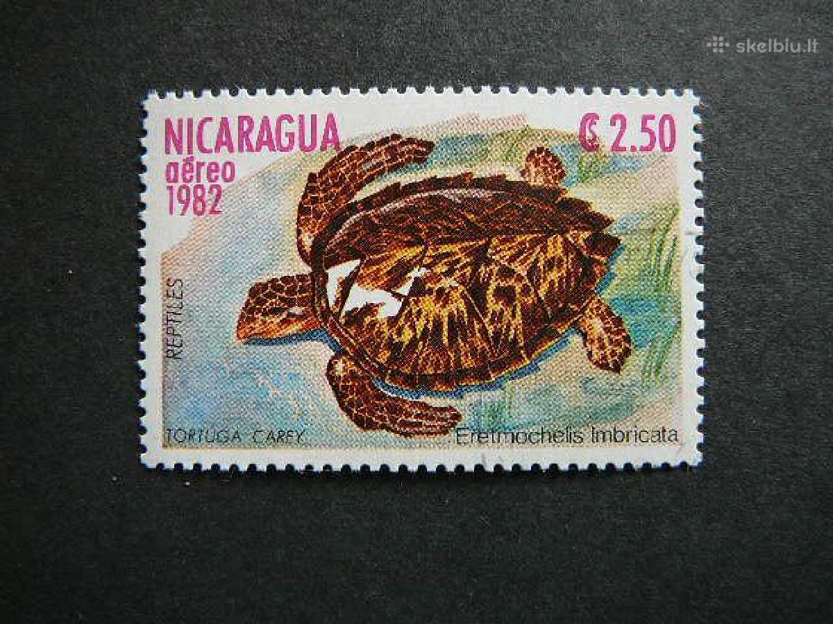 Vezliai Nikaragva 1982 antsp. nk34