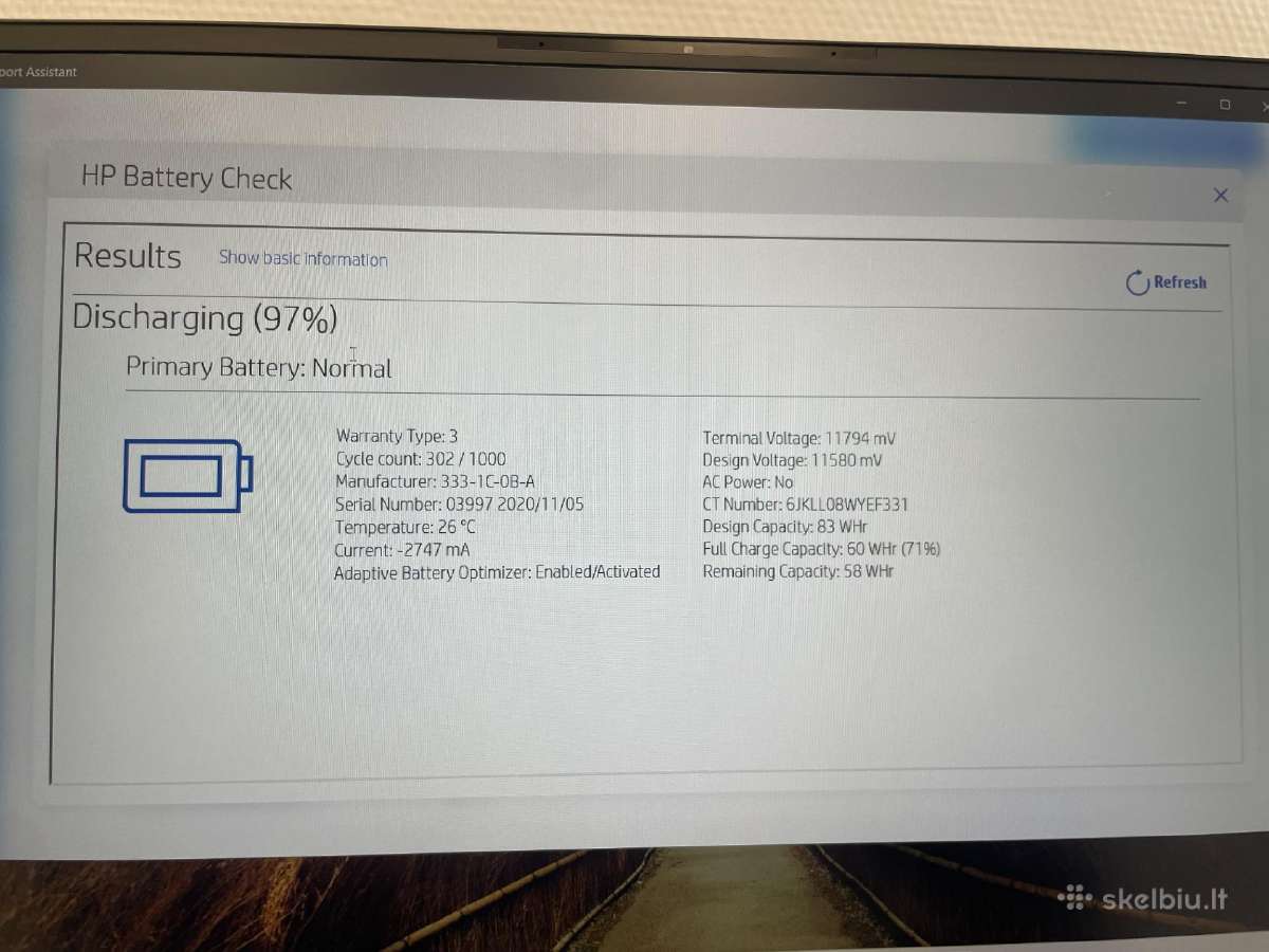 Hp Zbook Studio G7 i9-10885h 32gb RAM 512gb SSD - nuotraukos Nr. 9