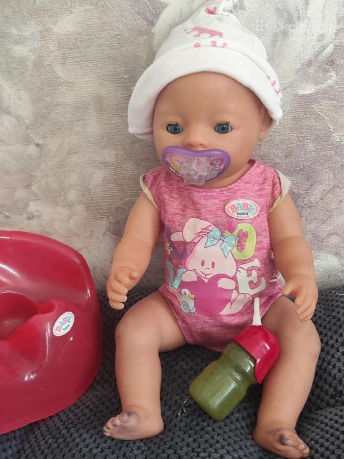 Baby born lėlė su priedais