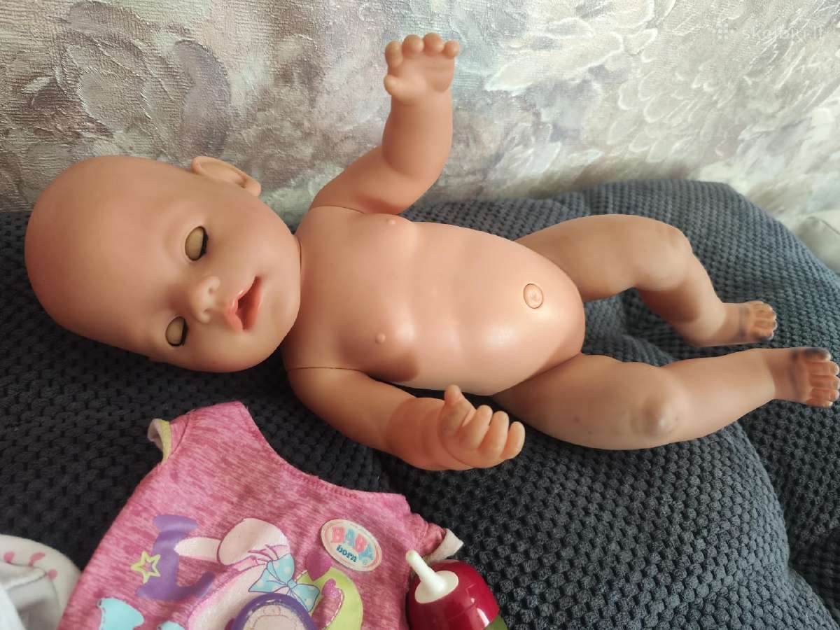 Baby born lėlė su priedais - nuotraukos Nr. 3