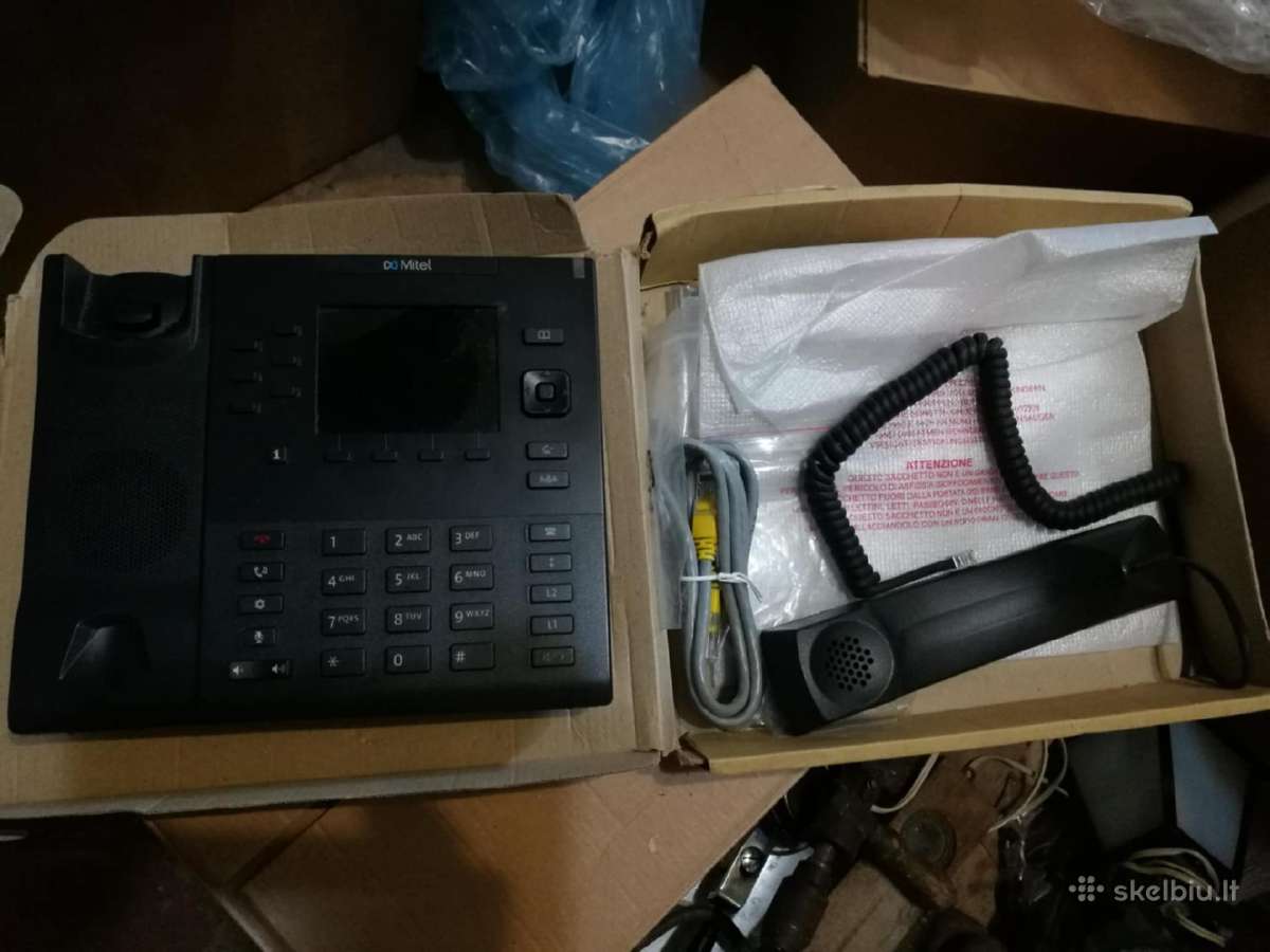 Nebandytas Mitel 6867i Laidinis telefonas.