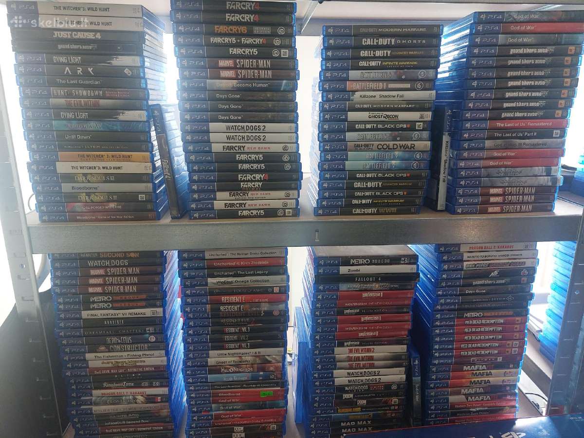 Ps4 konsoles,zaidimai,pultai. - nuotraukos Nr. 4