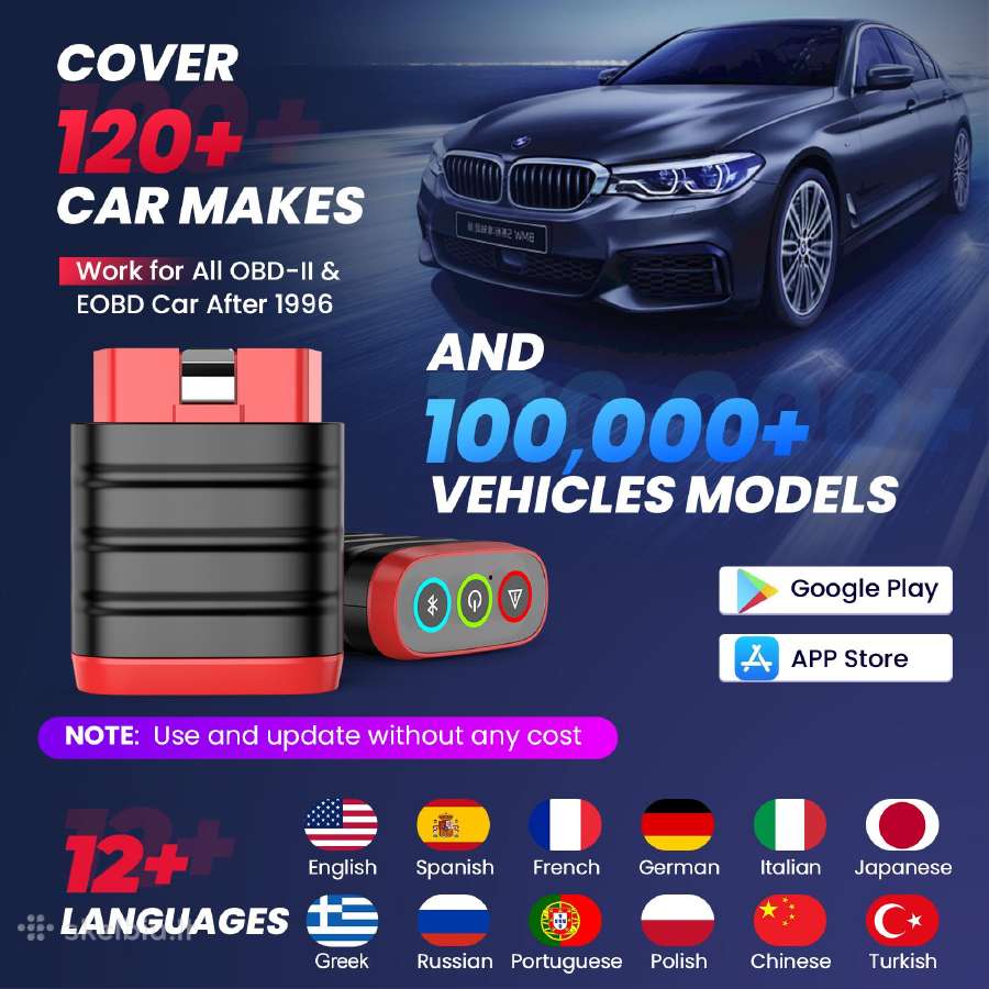 Thinkdiag mini, ediag mini mucar bt200 obdeleven - nuotraukos Nr. 5