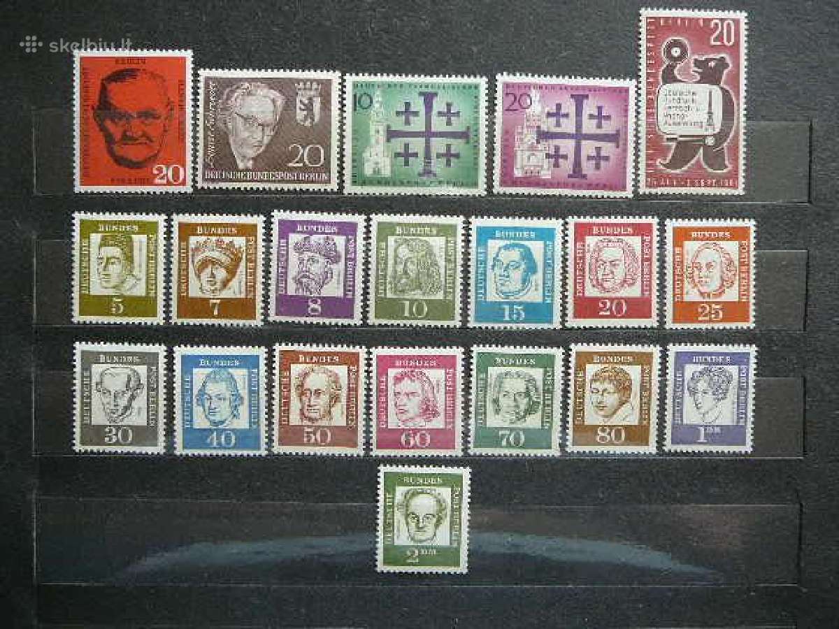 Berlynas 1961m. p.zenklu komplektas Vokietija b23