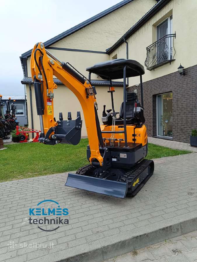 Mini Ekskavatorius Enzo Ht-18 Kubota variklis
