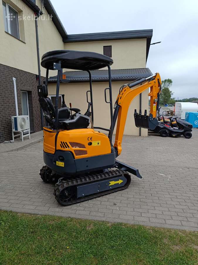 Mini Ekskavatorius Enzo Ht-18 Kubota variklis - nuotraukos Nr. 3