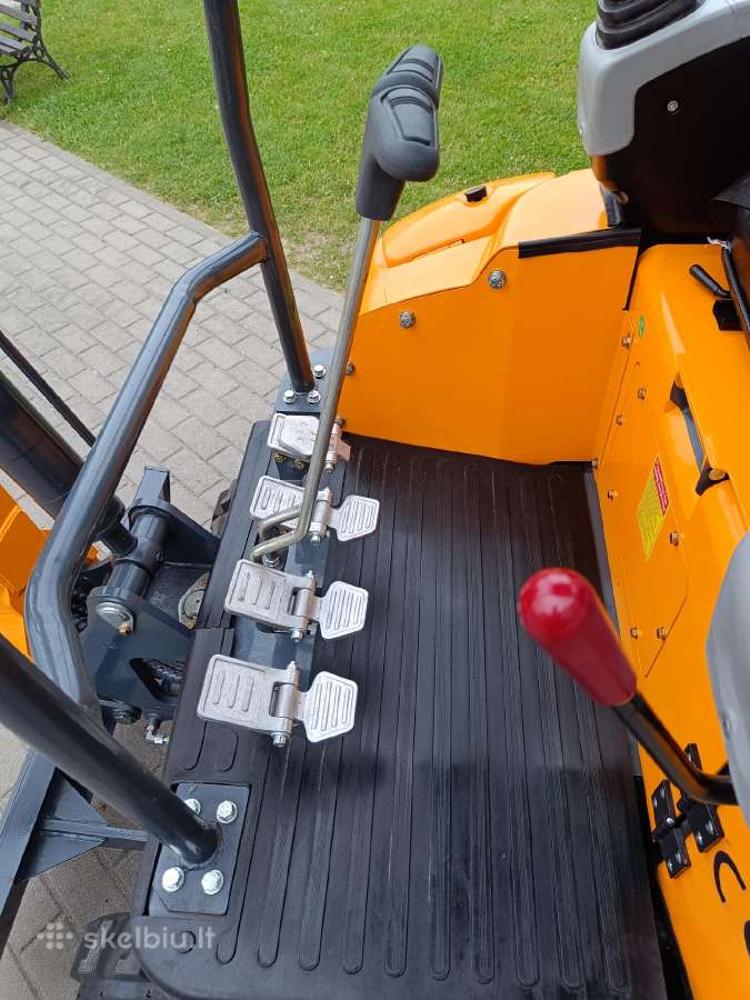 Mini Ekskavatorius Enzo Ht-18 Kubota variklis - nuotraukos Nr. 5