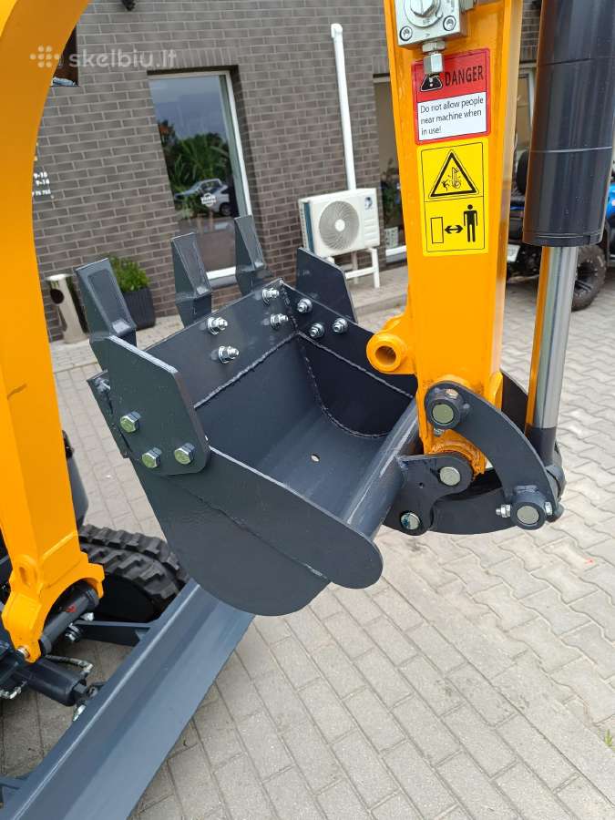 Mini Ekskavatorius Enzo Ht-18 Kubota variklis - nuotraukos Nr. 14